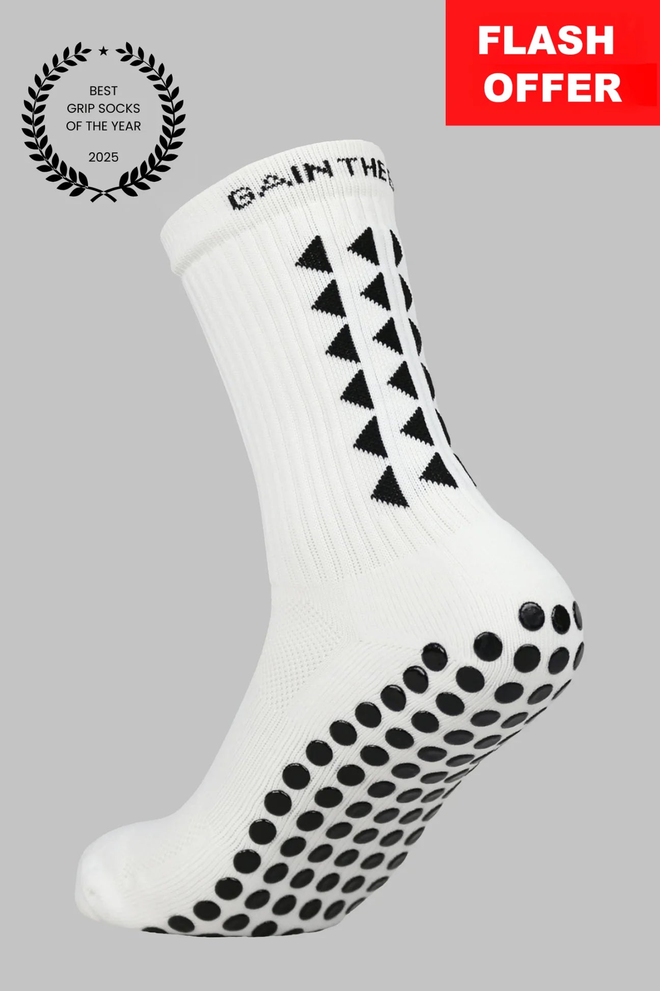 PROSTEP™ Premium Kaymaz Futbol Çorabı Orta/Uzunluk